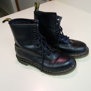 Doc Marten's air wair combat boots.